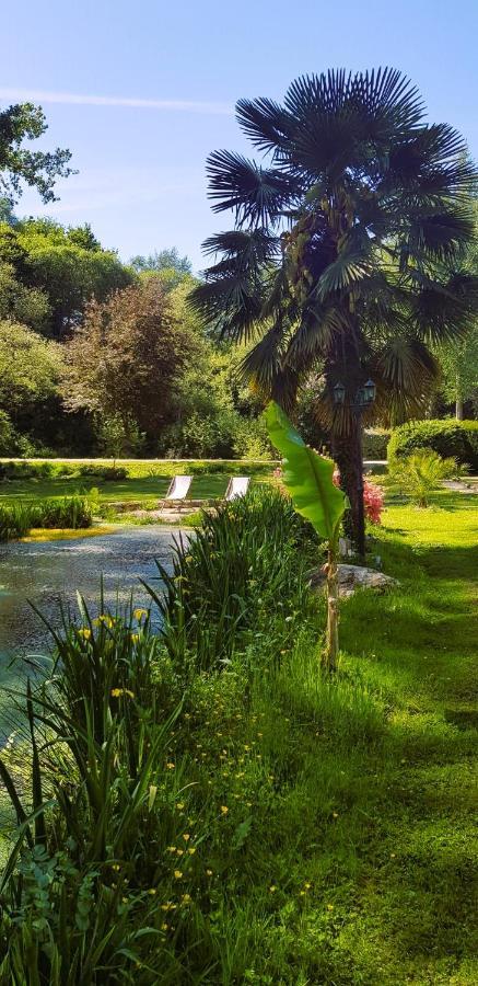 Le Vieux Moulin Gites - A Charming Stone Cottage With Garden View And Seasonal Pool Guégon エクステリア 写真